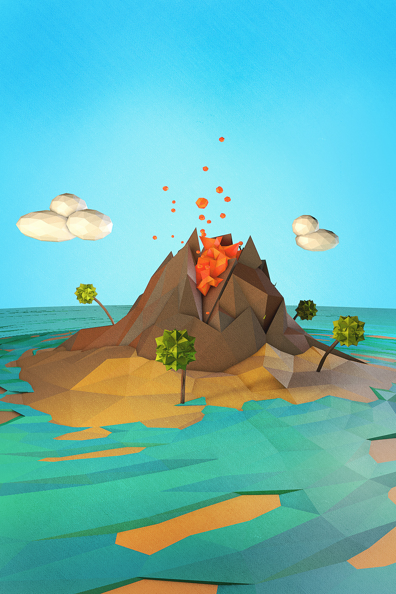 Illustration for article titled The World Would be Cooler if it Was Made Out of Polygons